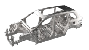 5 Axis Double Column Gantry Type Machining Center HVB-2030-1000A for Cast Iron Steel Multi-Process Machining