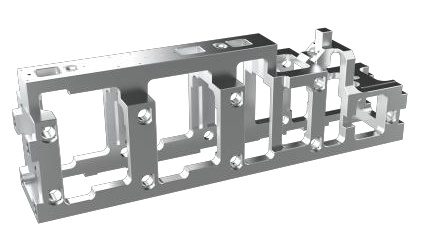 5 Axis Double Column Gantry Type Machining Center HVB-2030-1000A for Cast Iron Steel Multi-Process Machining