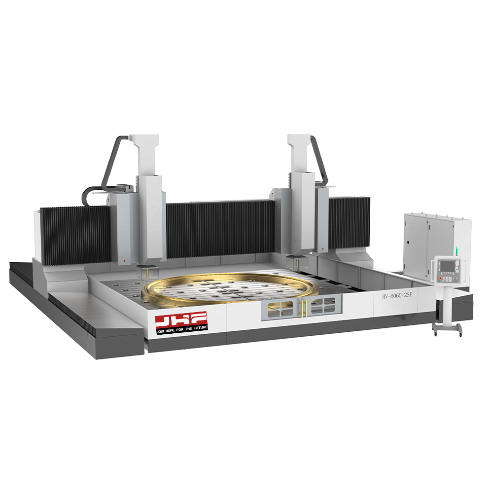 HV6060 Multi-Head Flange Special Machining Center with Large XYZ Axis Travel 63006300800MM CNC Milling Boring and Tapping Machine