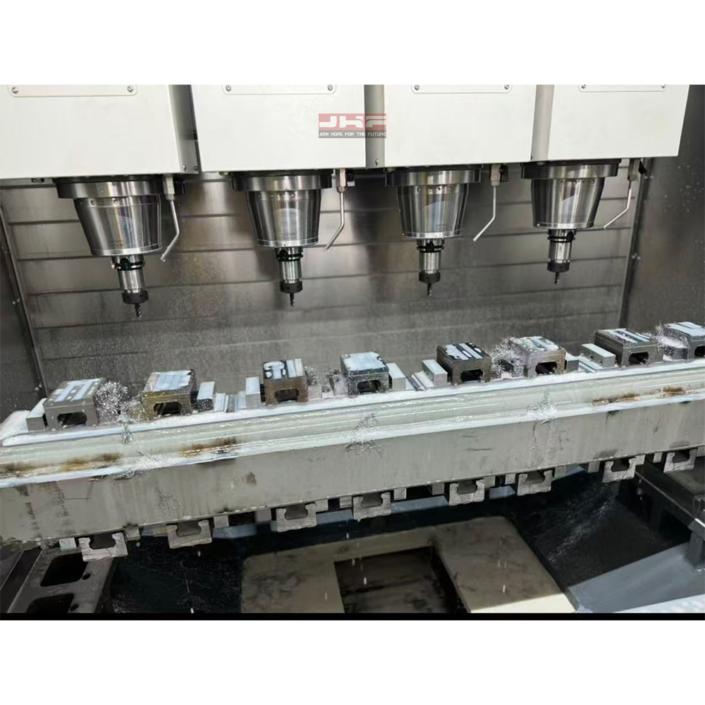 Simultaneous Machining Vertical CNC Machine Center 2 Head Metal Mach