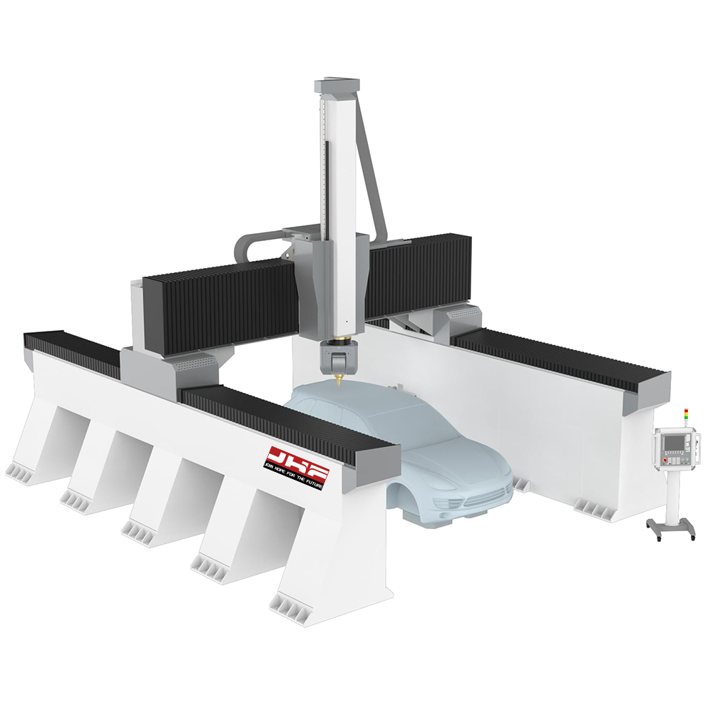 Split 5-Axis CNC Machining Center HVB-4060-1200A Vertical Moving Column CNC Milling Machine for Automotive